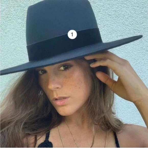 Lack Of Color Black Benson Wool Hat Women’s Size L